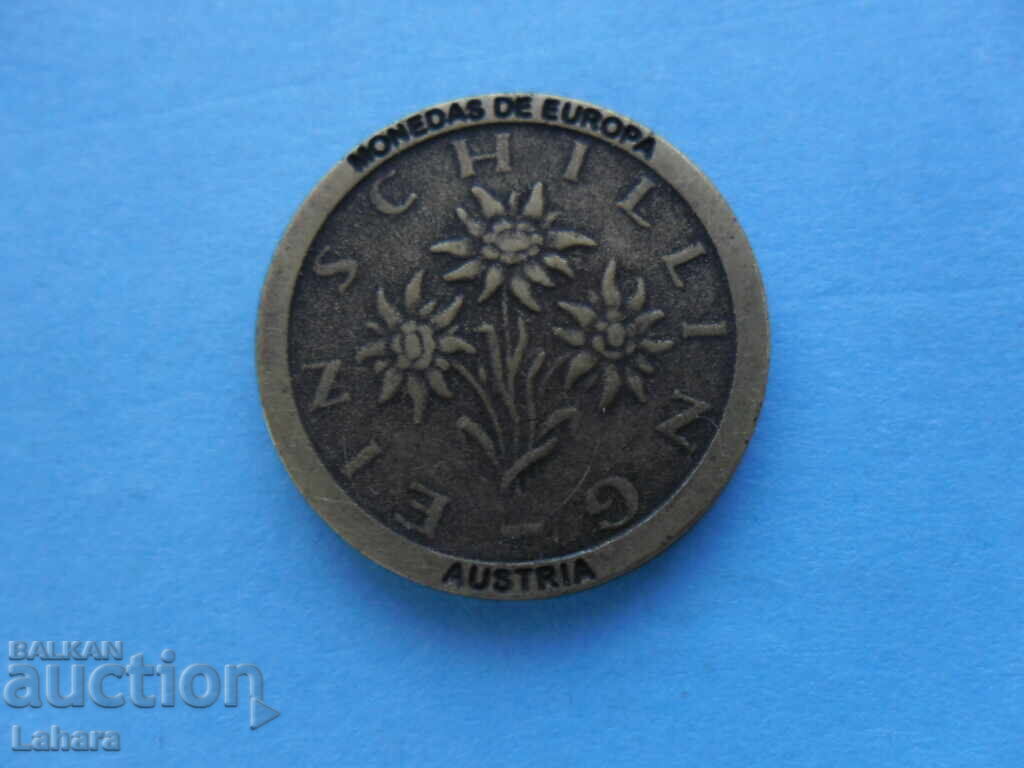 Auction 1 Schilling 1998 Austria Auction 1 Schilling 1998 Austria