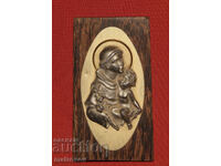 Handmade metal decoration Saint Anthony of Padua
