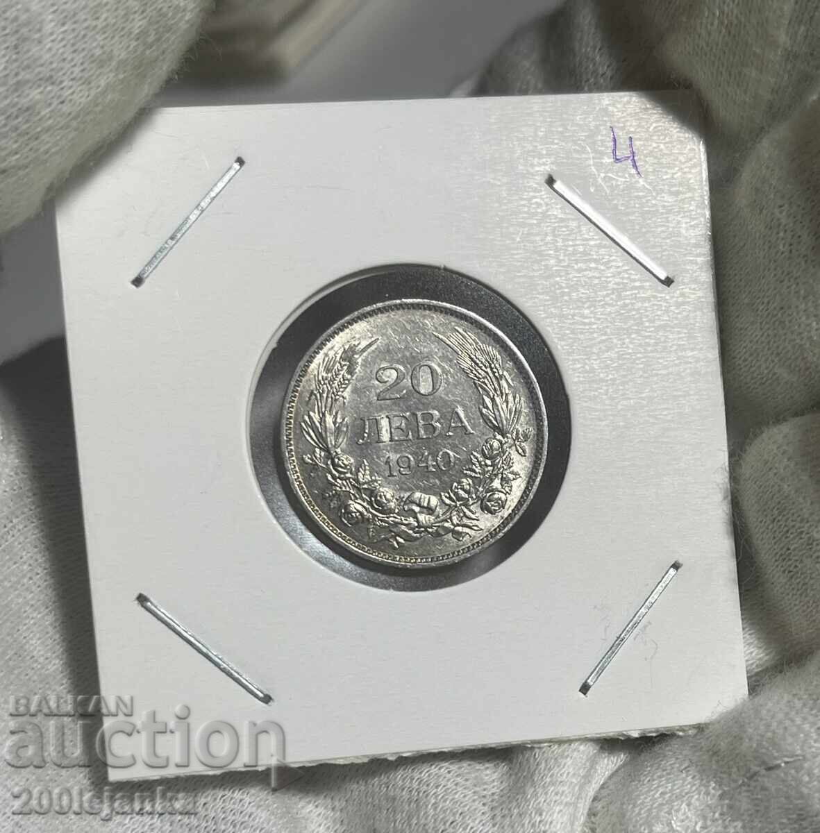 20 lev 1940 20 lev 1940