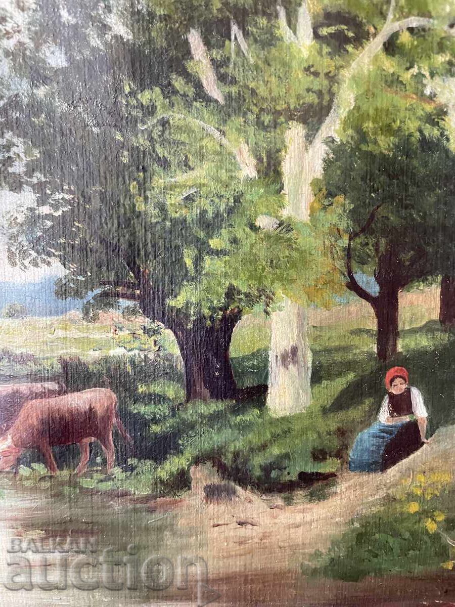 Painting - 30/20 cm, oil with price 79.95 BGN | € 40.88 Painting - 30/20 cm, oil with price 79.95 BGN | € 40.88