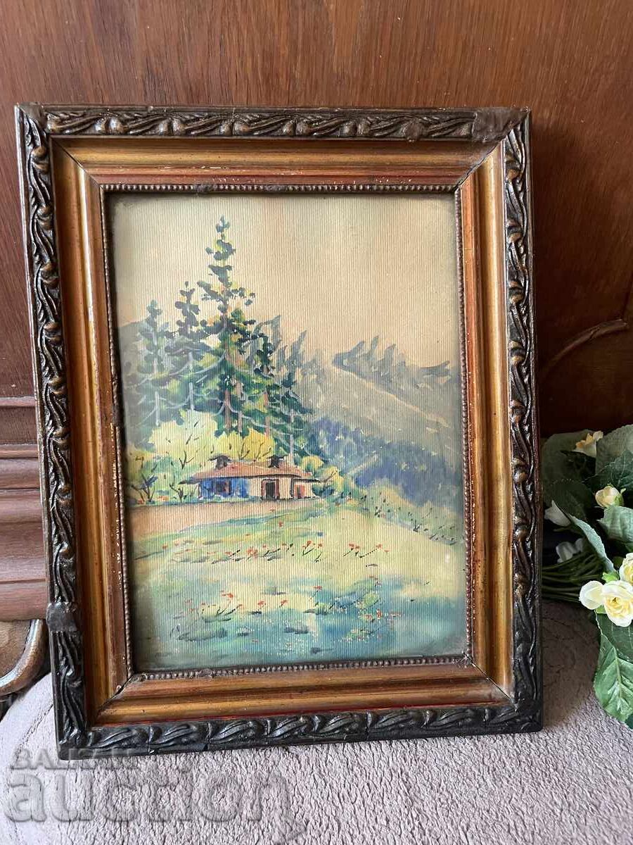 Ζωγραφική-25/18 εκ, ακουαρέλα