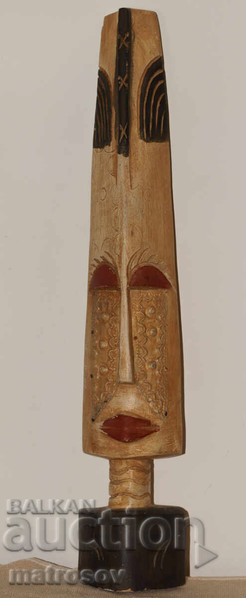 Αυθεντική γλυπτική ξυλογλυπτική μάσκα