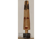 Sculptură originală, sculptură în lemn, mască