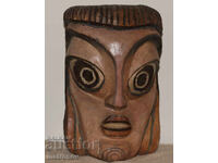 Sculptură originală, sculptură în lemn, chip