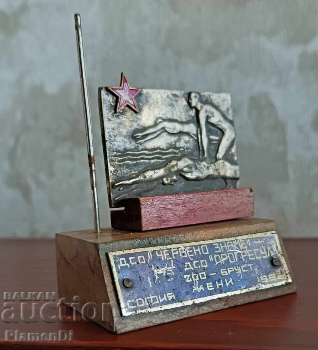 Old DSO "Red Flag" Plaque with price 30.00 BGN | € 15.34