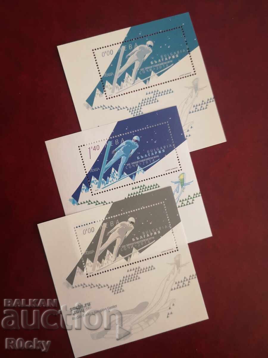 Jocurile Olimpice de iarnă Soci 2014. Bloc și suveniruri Jocurile Olimpice de iarnă Soci 2014. Bloc și suveniruri