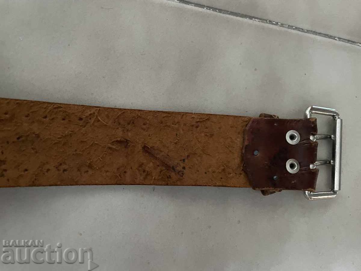 Licitație Curea - piele, 100/4 cm, nouă