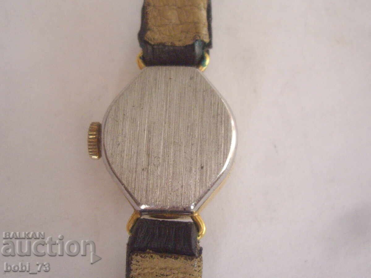 Позлатен дамски механичен часовник. - 5 Позлатен дамски механичен часовник. - 5