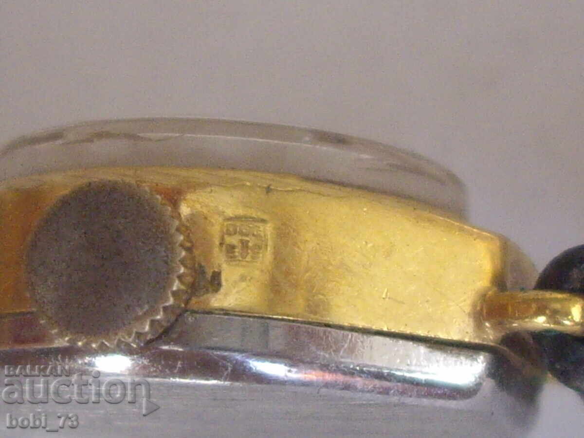 Позлатен дамски механичен часовник. - 6 Позлатен дамски механичен часовник. - 6