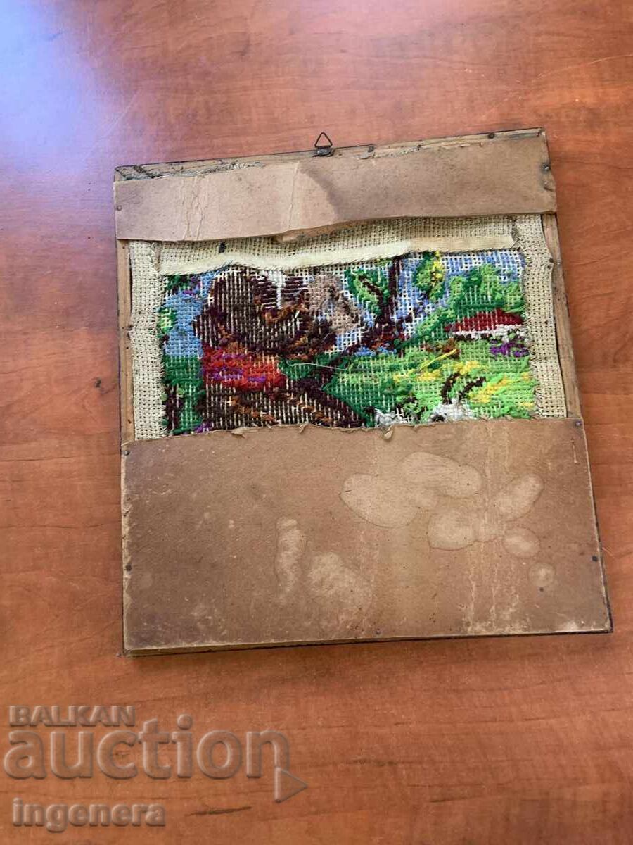 EARLY SOCIETY TAPESTRY SEWED PANEL WOOD FRAME - 7