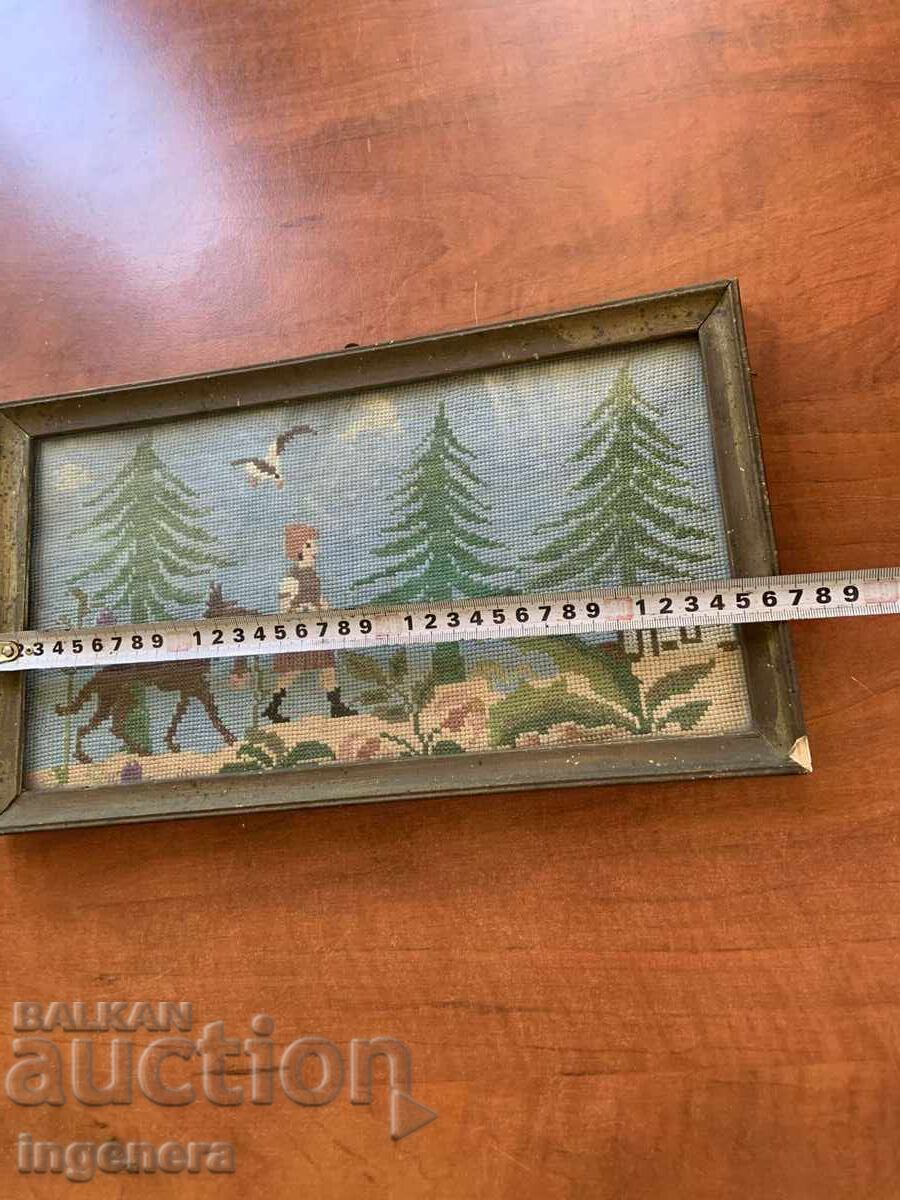 EARLY SOCIETY TAPISERIE CUUT PANOU CADRU DE LEMN - 6 EARLY SOCIETY TAPISERIE CUUT PANOU CADRU DE LEMN - 6