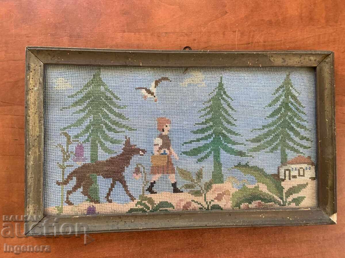 EARLY SOCIETY TAPISERIE CUUT PANOU CADRU DE LEMN EARLY SOCIETY TAPISERIE CUUT PANOU CADRU DE LEMN