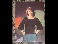 Felicitare cu Margarita Hranova, autograf