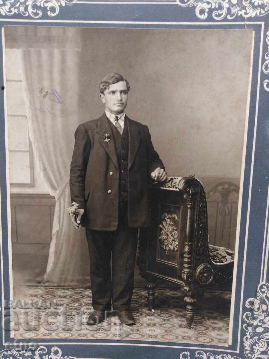 1914 Tsar's Photo, Cardboard, Bulgarian in America