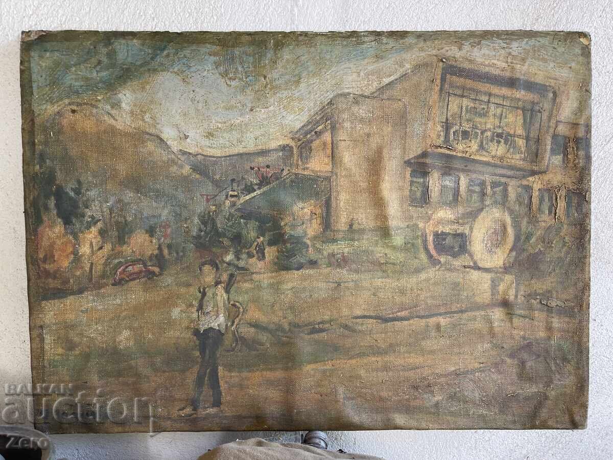 Old Painting by Vesa Vasileva, Oil on Canvas