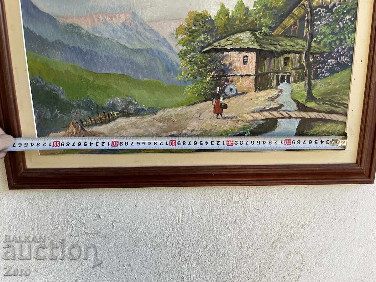 Παράδοση Παλιός Πίνακας Λαδομπογιάς