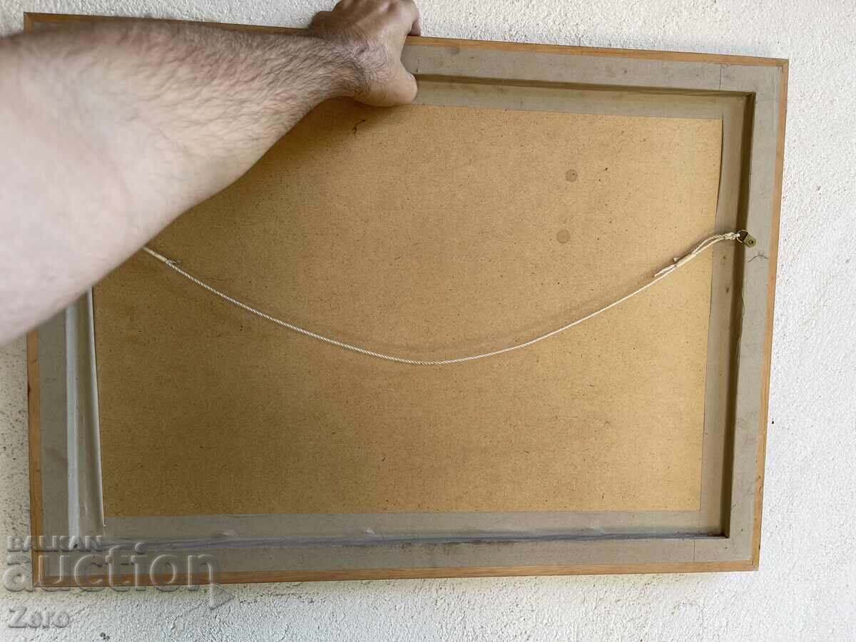 Παλιός Πίνακας Λαδομπογιάς - 6