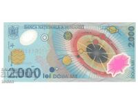Romania - 2 000 Lei - 1999 - P# 111a - Eclipsă Solară Totală - Polimer