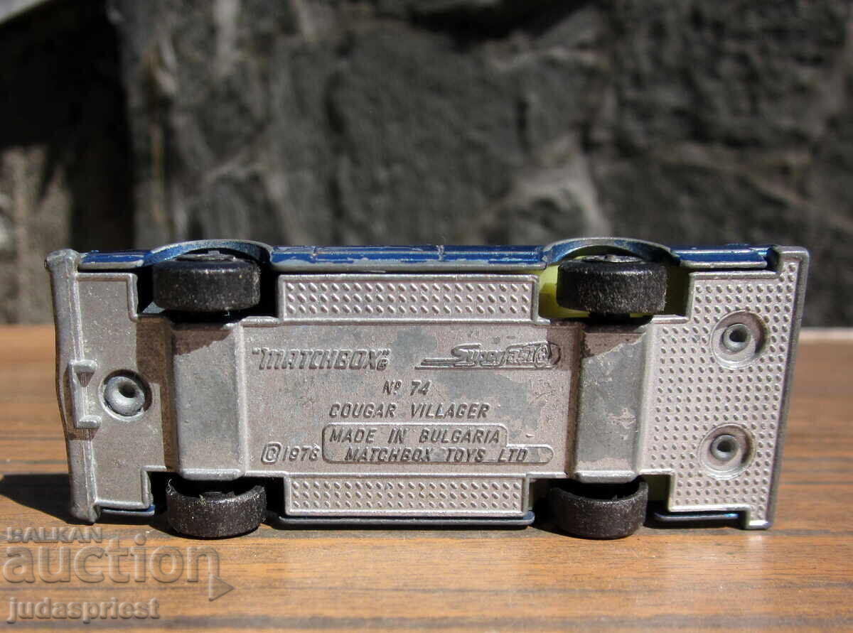 Българска количка кугар cougar villager matchbox BULGARIA - 7