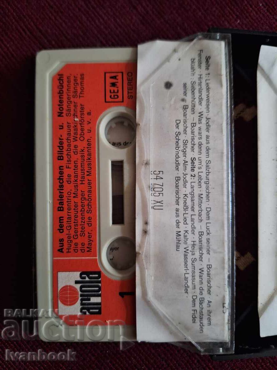 Аукцион Аудио касета - Deutsche Bairiche bilder Аукцион Аудио касета - Deutsche Bairiche bilder