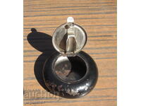 Βουλγαρικό μεταλλικό σταχτοδοχείο DSK Dŭrzhavna Spestovna Kasa σοσιαλιστικό