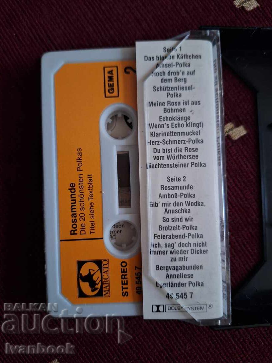 Аукцион Аудио касета - Rosamunde