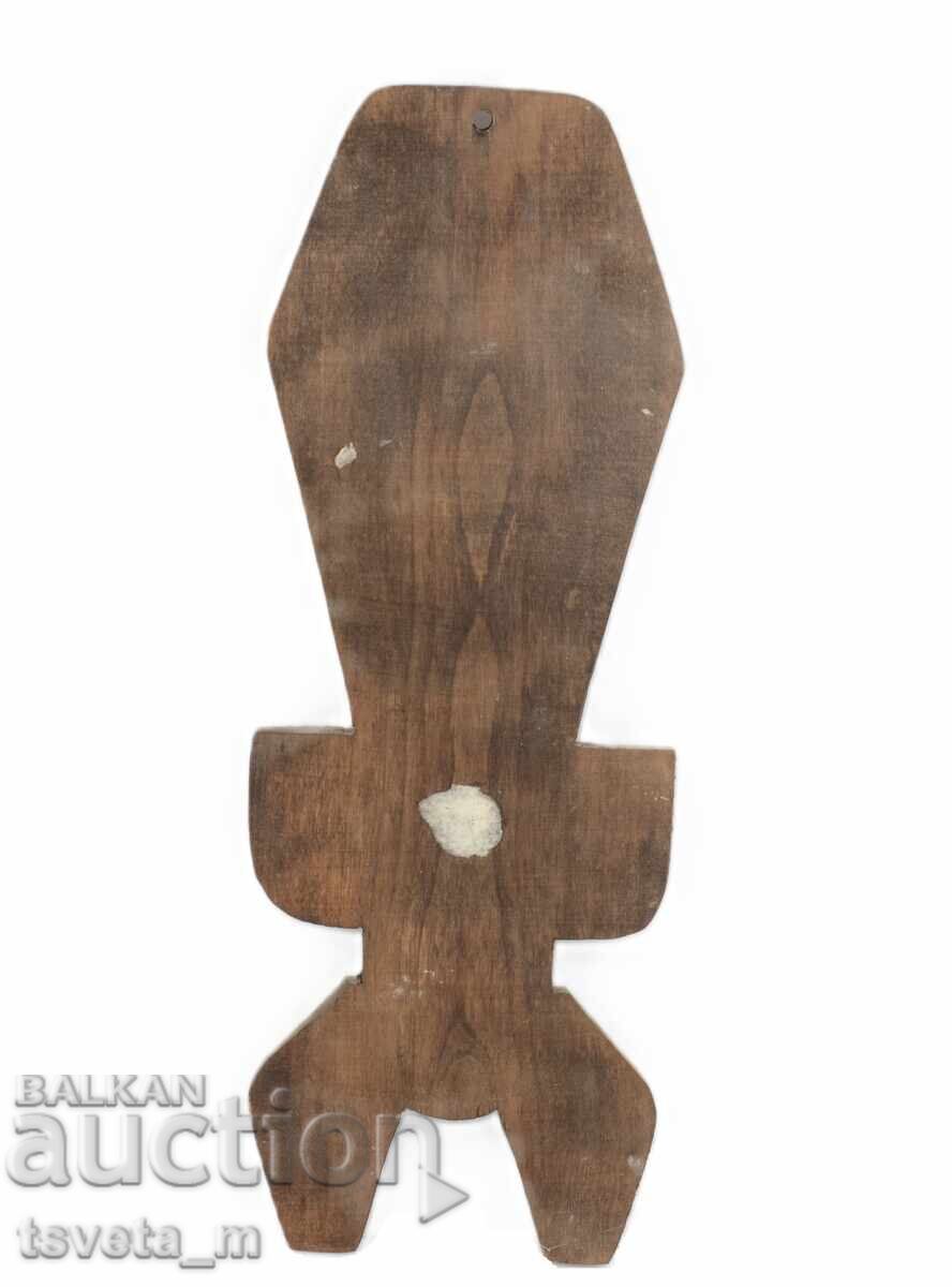 Delivery of Wooden Wall Panel Figure Wood Carving Folklore Bachelor Delivery of Wooden Wall Panel Figure Wood Carving Folklore Bachelor