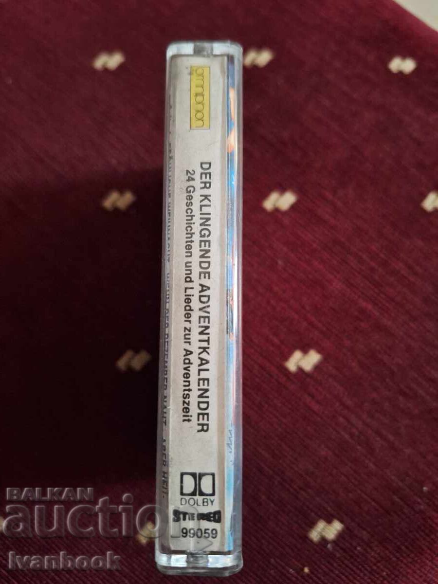 Аудио касета - Die klingenden adientkalender с цена 3.00 лв. | € 1.53 Аудио касета - Die klingenden adientkalender с цена 3.00 лв. | € 1.53