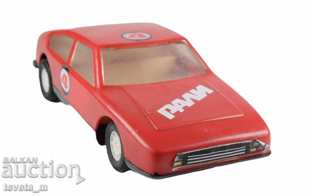 Mașină de curse din plastic RALI 4 jucării pentru copii, soc - 5