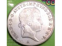 20 Kreuzer 1841 A - Vienna Austria for Hungary Ferdinand Silver