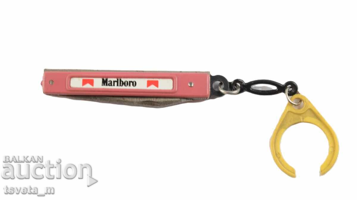 Auction  Marlboro Keychain Pocket Knife