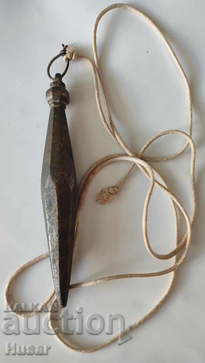 Delivery of Old Turkish Ottoman Bronze Plumb Bob