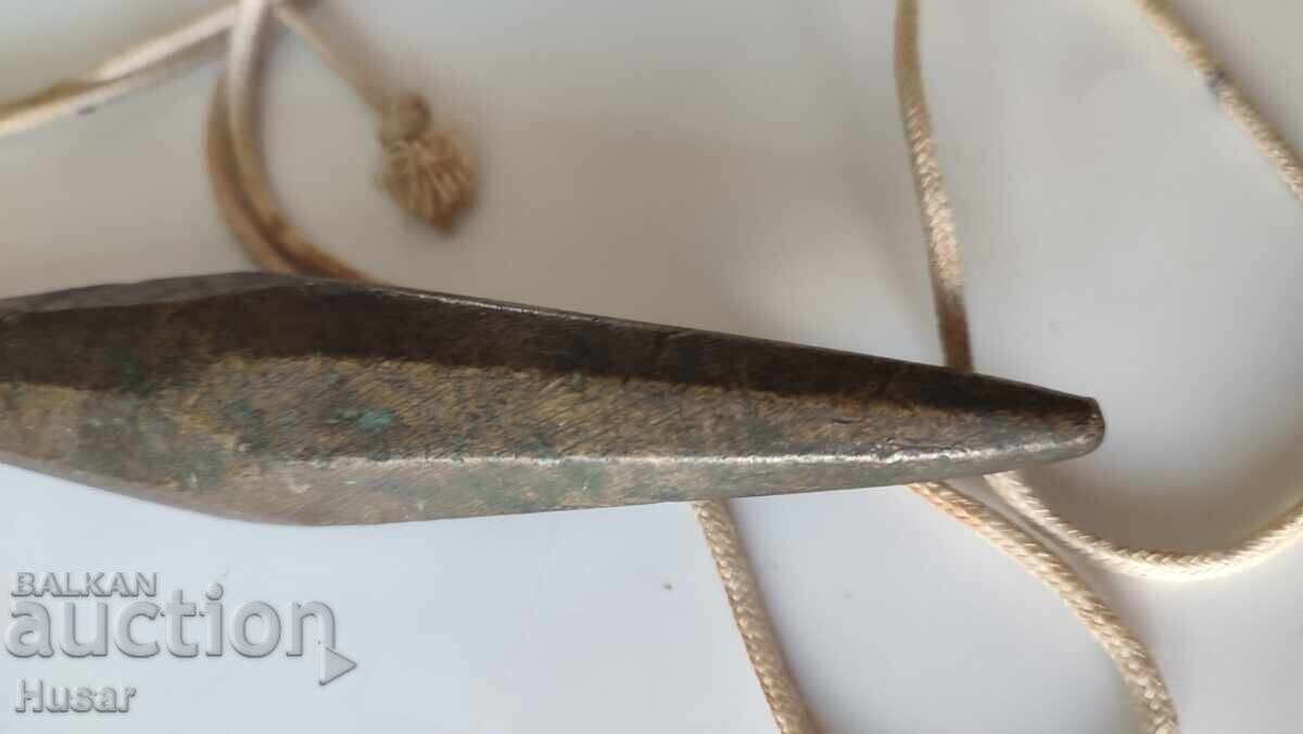 Old Turkish Ottoman Bronze Plumb Bob - 5