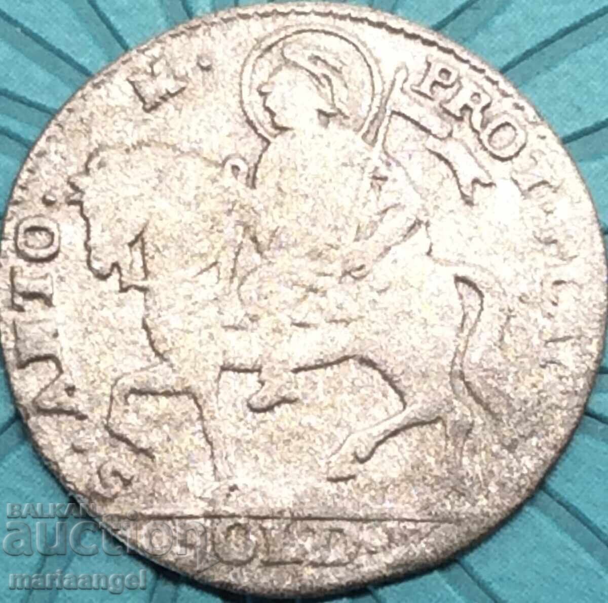 10 soldi 1/2 λίρες 1789 Ιταλία Parma Ranuccio II Farnese - 7