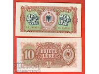 ALBANIA ALBANIA 10 Lekë emisie 1957 NOUĂ UNC