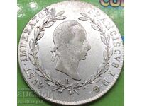 20 Kreuzer 1830 Austria B - Kremnitz silver - rare