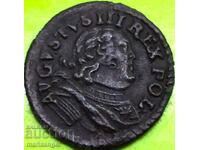 Saxony 1 Groschen 1753 August III Poland Copper