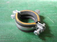 Clamp with rubber ring for pipes - 31-38 mm / 1 inch