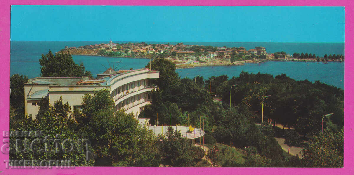 Аукцион 320070 / Несебър - панорама  на града 1976 Септември
