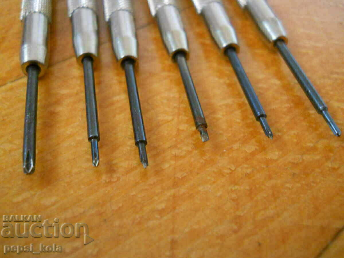 Watchmaker Screwdriver Set - France - 6 pcs with price 60.00 BGN | € 30.68