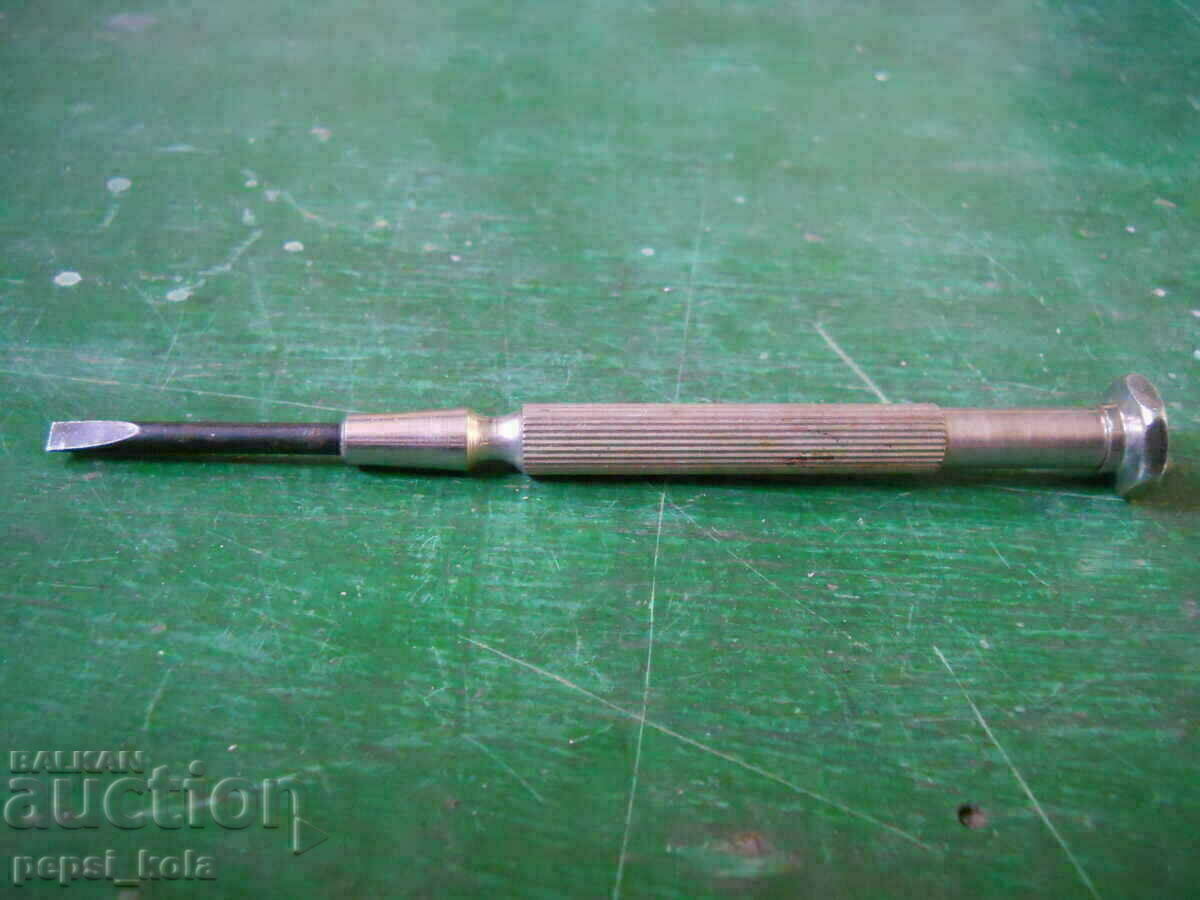 Watchmaker's screwdriver