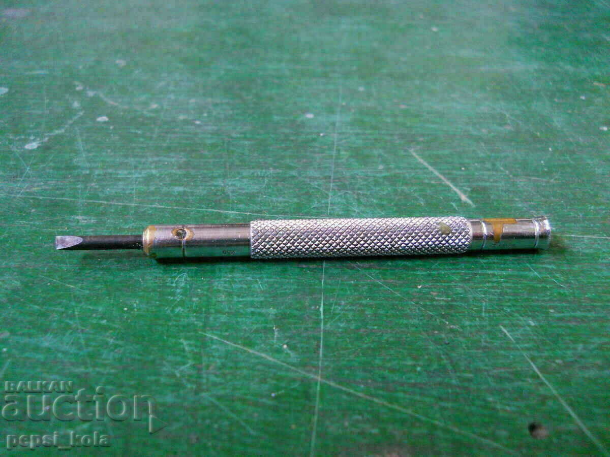 Watchmaker's screwdriver