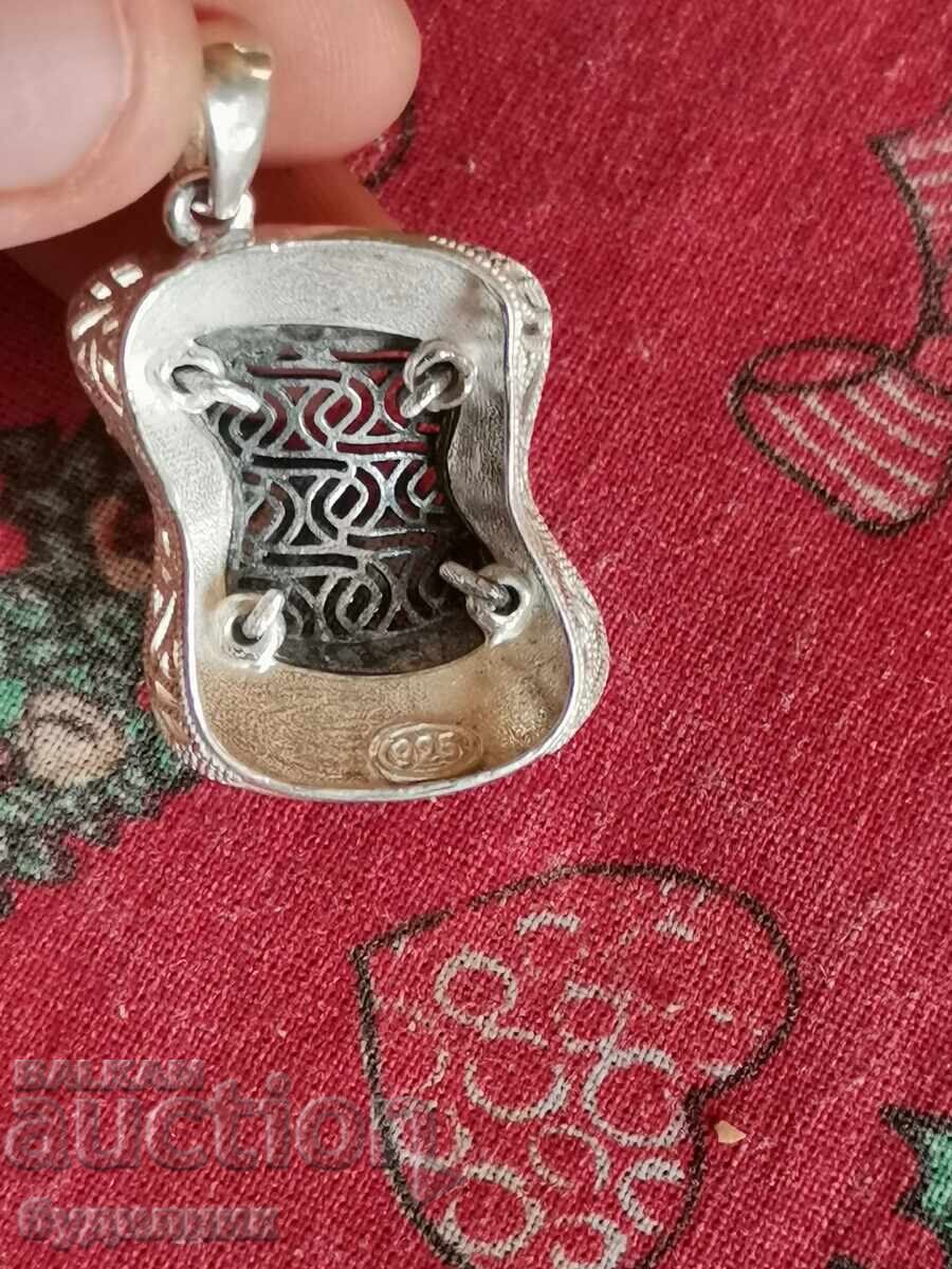Ασημένιο μενταγιόν. 925. Ξεκινώ πάνω από 100 δημοπρασίες. Δείτε - 5