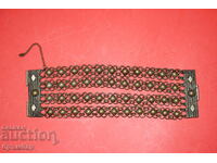 Brățară veche pentru costum popular - 4 bucăți. Alamă