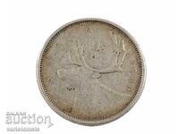 1960 25 Cent - Canada › Queen Elizabeth II