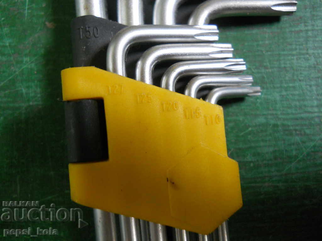 Set de chei tip L "Steaua lui David" cu preț € 6.00 | 11.73 BGN