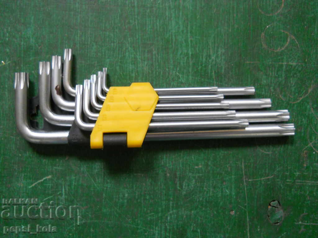 Σετ γωνιακών κλειδιών "Αστέρι του Δαυίδ" Σετ γωνιακών κλειδιών "Αστέρι του Δαυίδ"