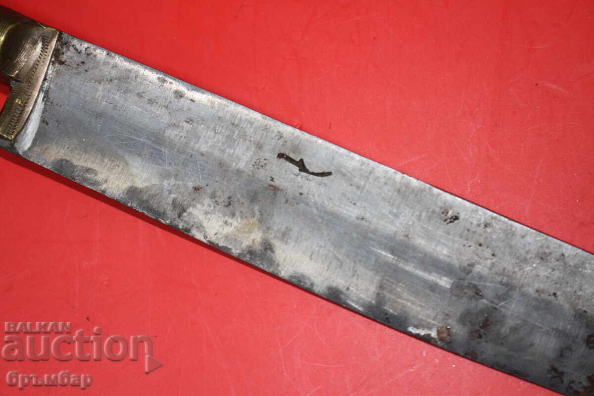 Delivery of Bosnian knife, yataghan with the workshop's stamp, the master