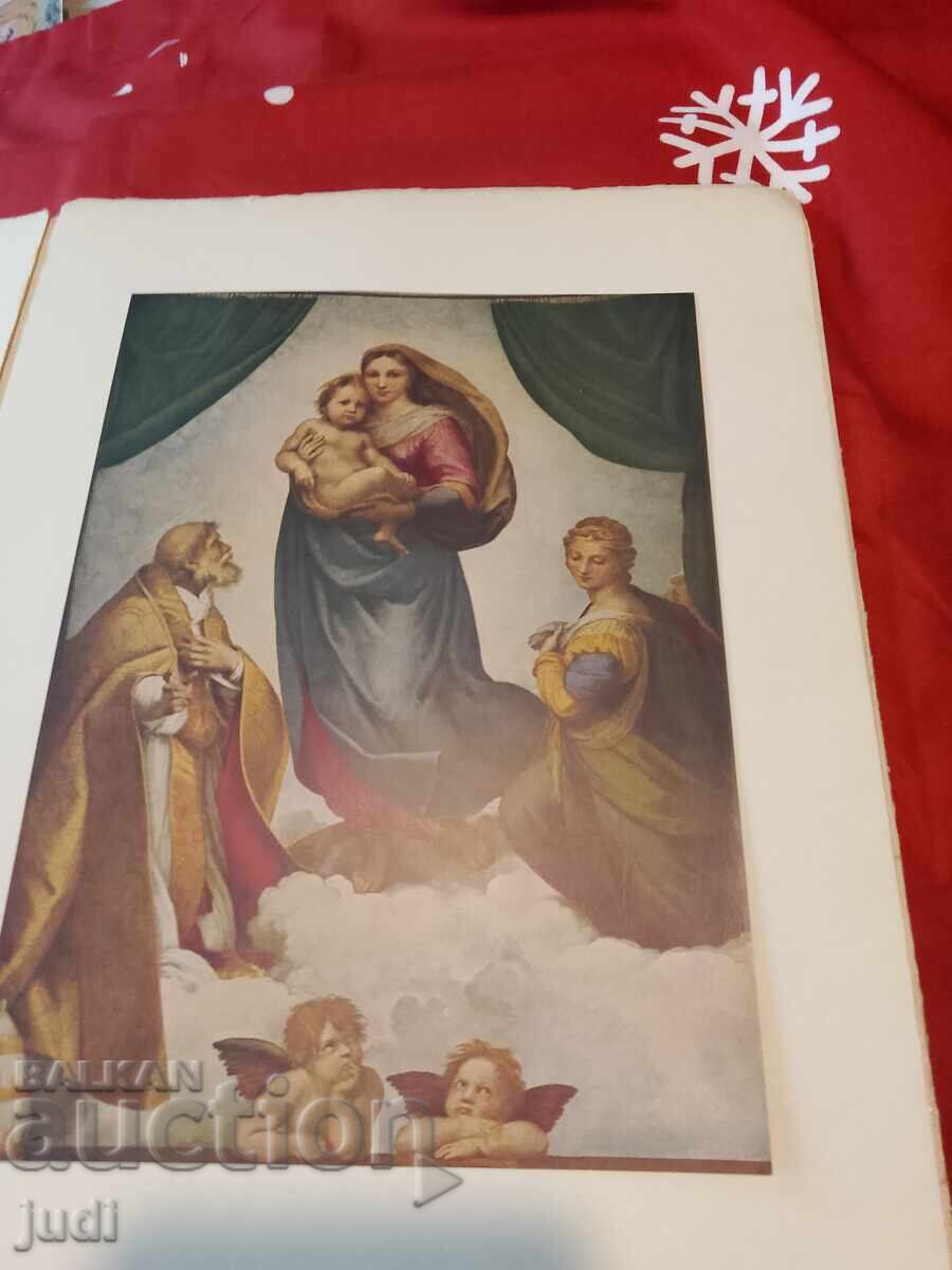 Аукцион Рафаело репродукции 1964 г Германия