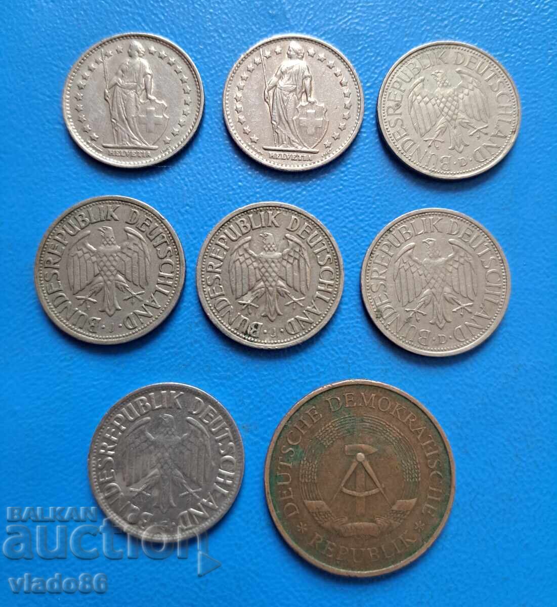 Delivery of Lot of German Marks plus Swiss Francs Delivery of Lot of German Marks plus Swiss Francs